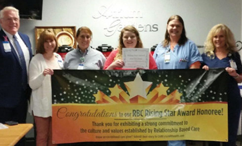 Rising Star award banner