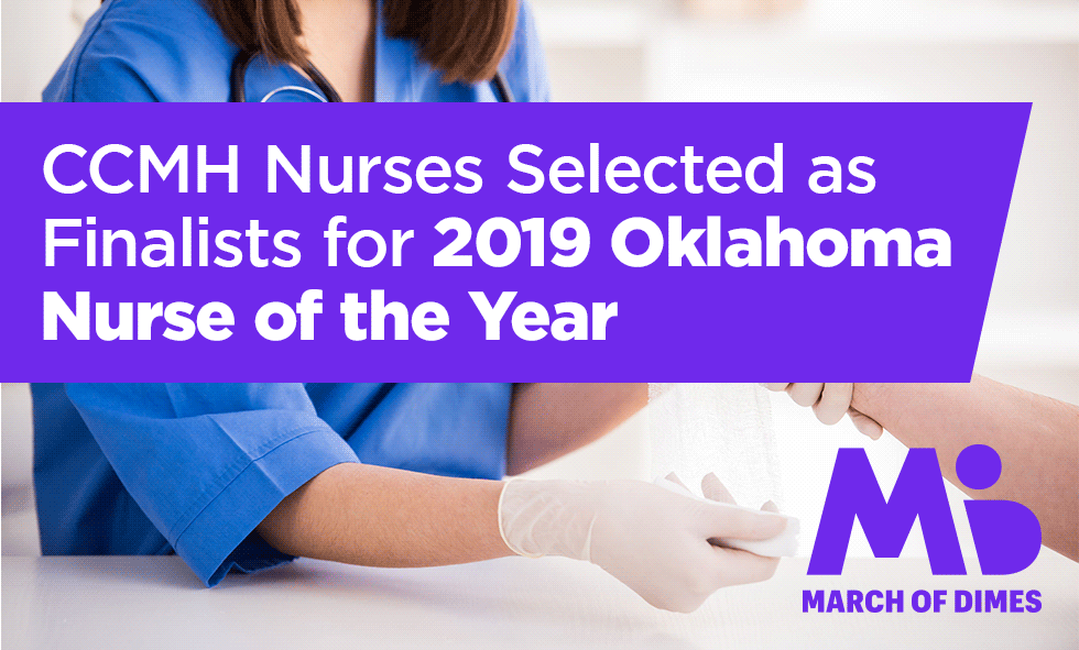 CCMH Nurses Selected as Finalists for 2019 Oklahoma Nurse of the Year