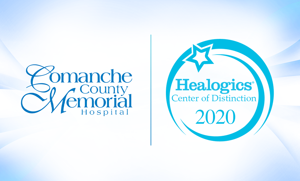 CCMH and Healogics Center of Distinction 2020 logos