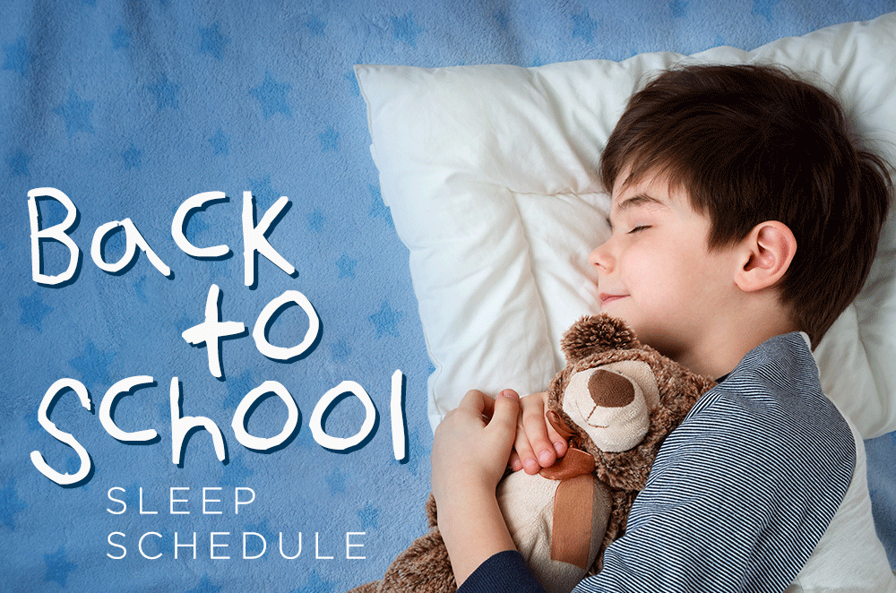 Back to School Sleep schedule
