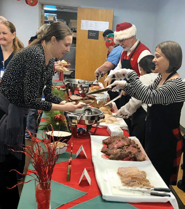 CCMH Annual Holiday Meal Attendees