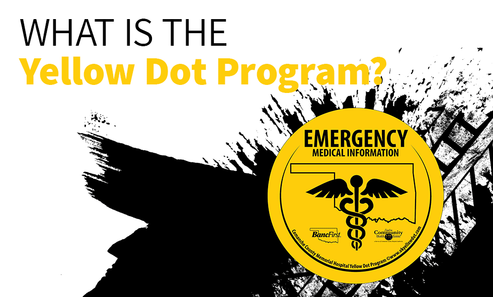 Graphic for the Yellow Dot Program
