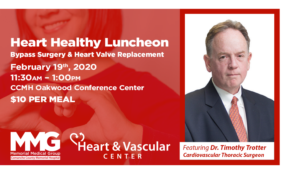 Healthy heart luncheon information