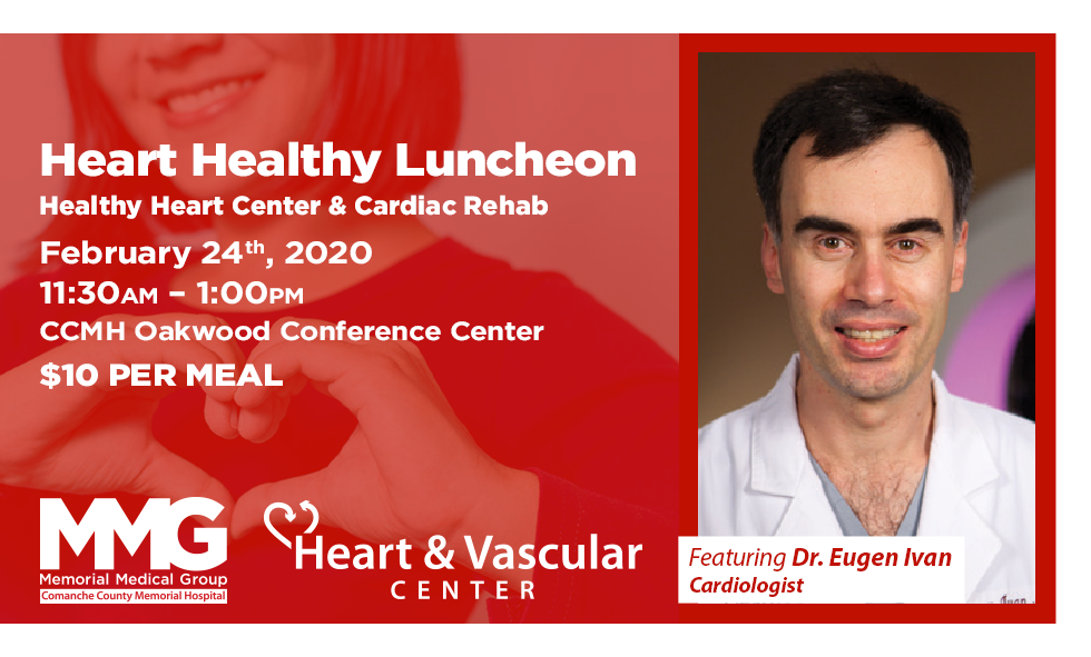 2nd February Heart Healthy Luncheon and Risk Assessments