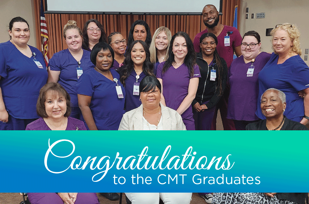 Congratulations to the CMT Graduates