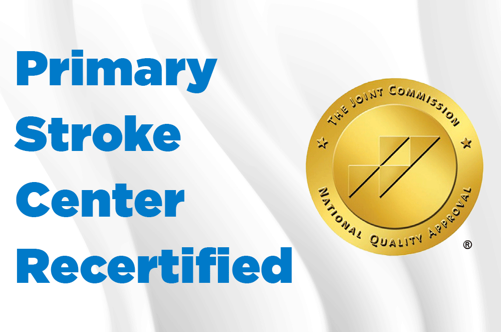 Primary Stroke Center Recertified