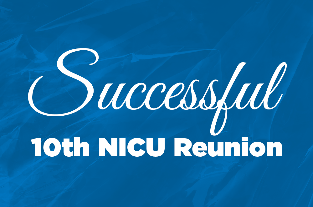 Successful 10th NICU Reunion