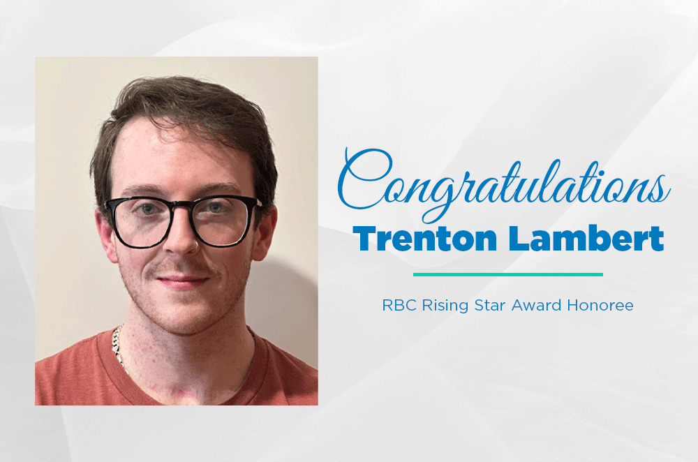 Congratulations Trenton Lambert - RBC Rising Star Award Honoree