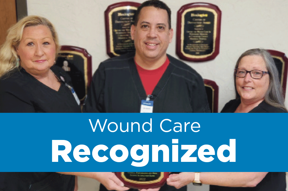 Wound Care Recognized